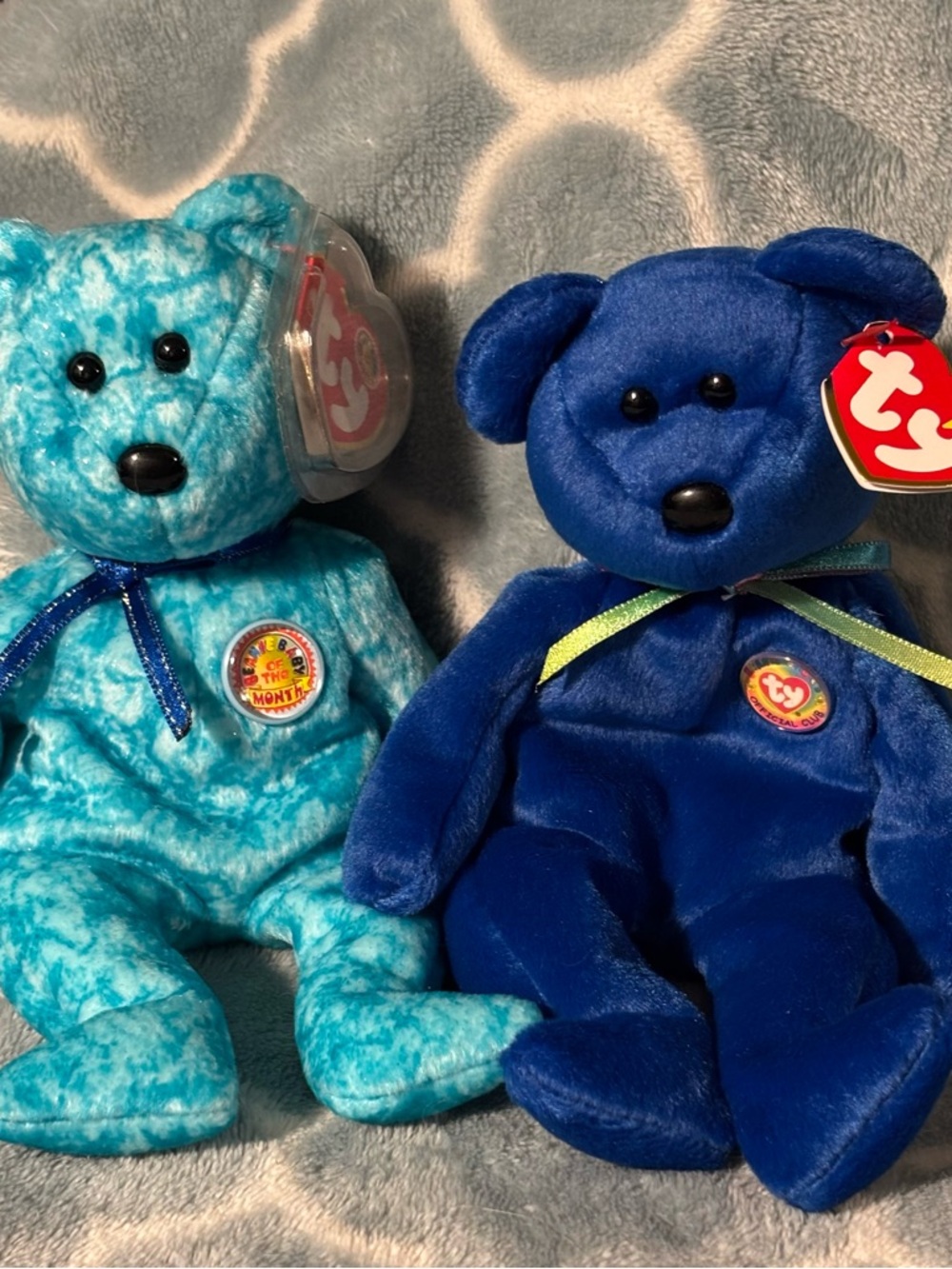 Ty Beanie Babies Lot of 2- Chubby & Sparkles